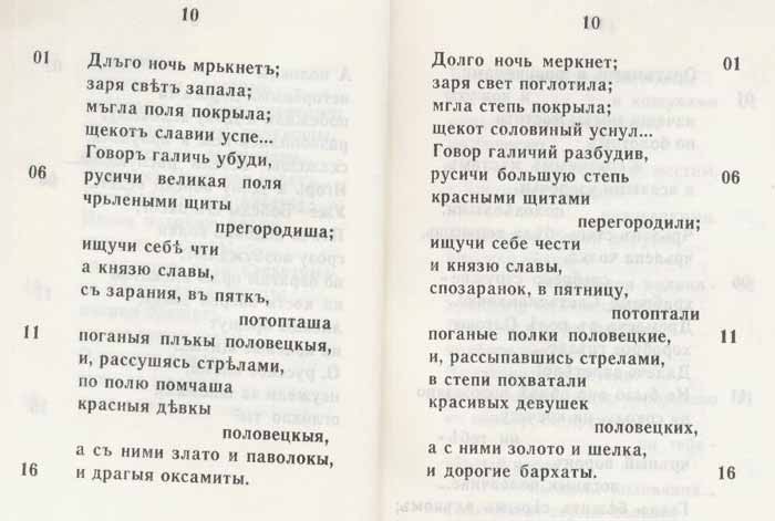 Слово о полку Игореве перевод Ю.А.Косирати