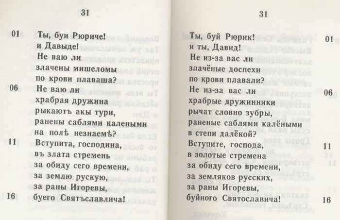 Слово о полку Игореве перевод Ю.А.Косирати