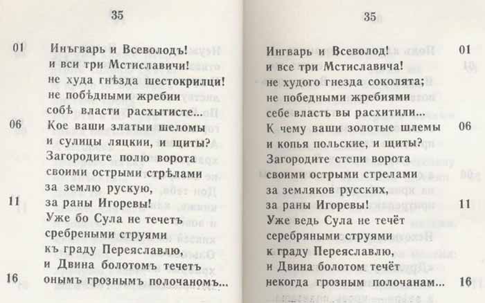 Слово о полку Игореве перевод Ю.А.Косирати