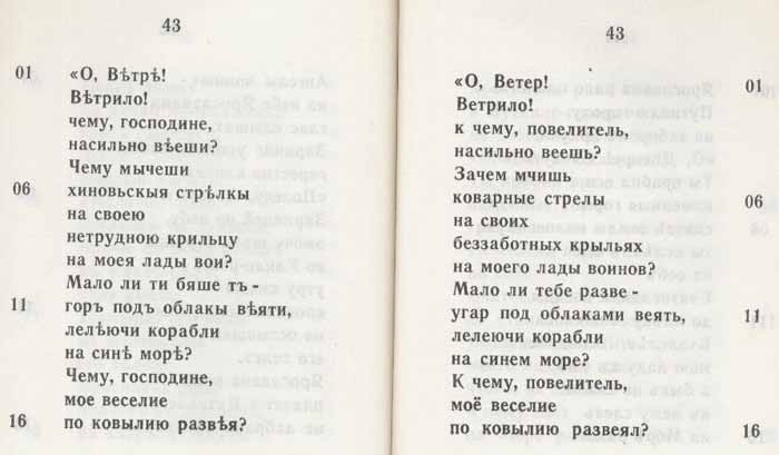 Слово о полку Игореве перевод Ю.А.Косирати